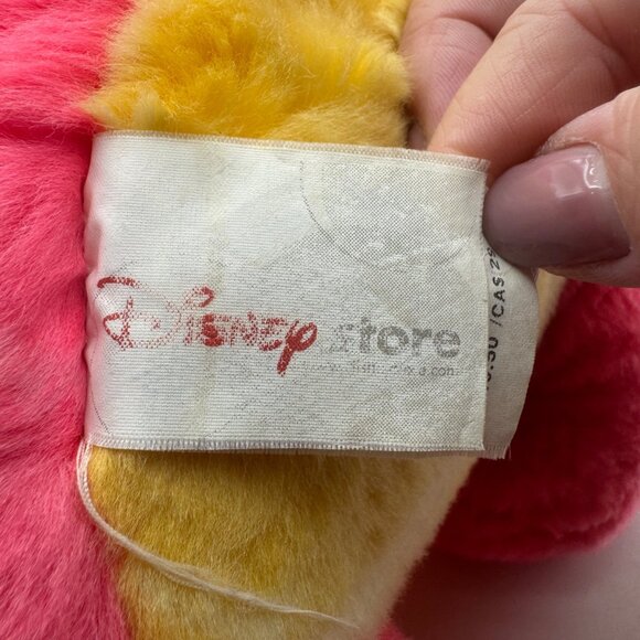 Disney Store 14 Inch Ice Cream Tigger Plush Toy Soft Yellow Red Pink Stuffed Ani - Picture 4 of 7